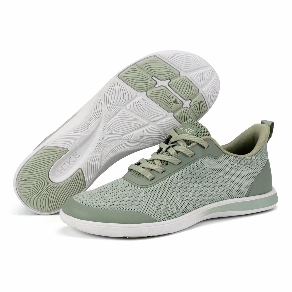 Hike Flame - Hands-Free Green Barefoot Shoes for‎ Pain Relief Women's Size 10